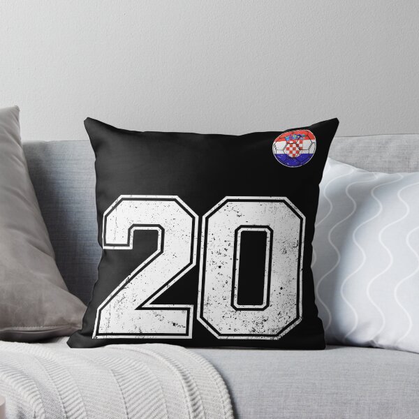 Item preview, Croatia Soccer Number 20 Vintage Sports Fan designed and sold by KristenosNehk.