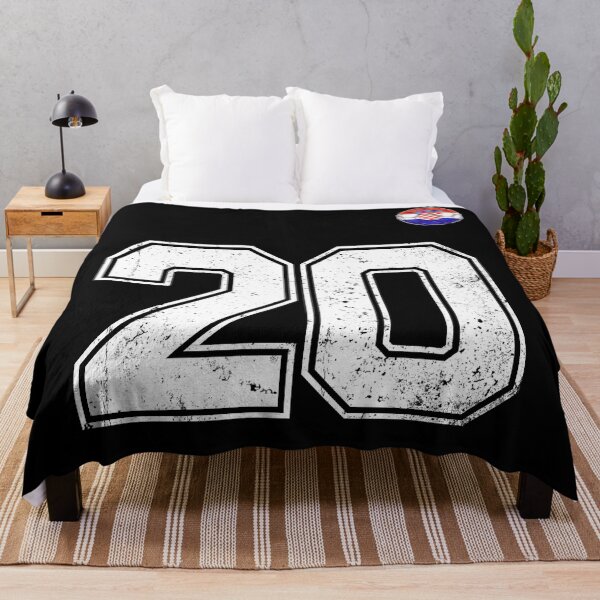 Item preview, Croatia Soccer Number 20 Vintage Sports Fan designed and sold by KristenosNehk.