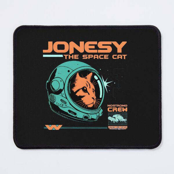 Item preview, Space Cat Astronaut Retro Feline Hero designed and sold by folk-4-arts.