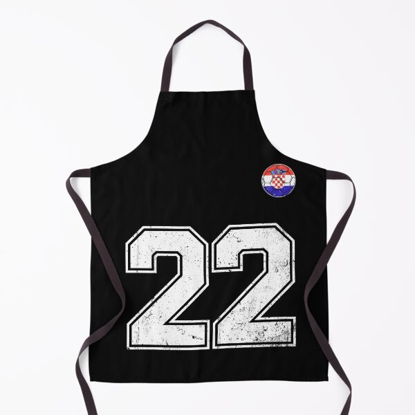 Item preview, Croatia Soccer Number 22 Vintage Sports Fan designed and sold by KristenosNehk.