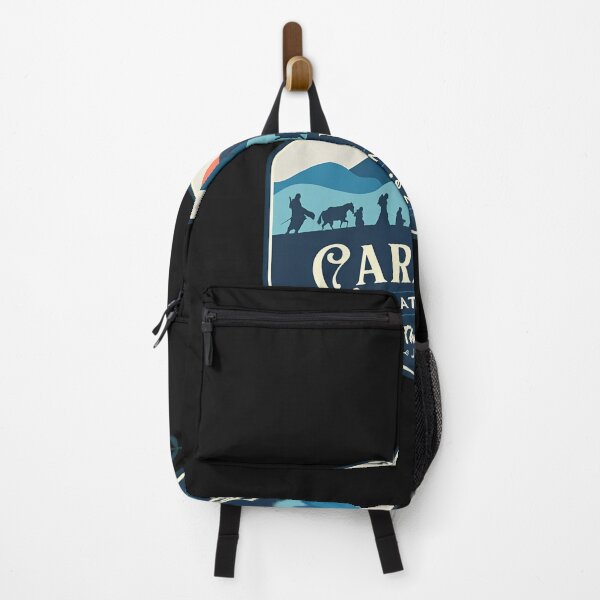 Item preview, Mountain Pass Travelers National Park Badge designed and sold by folk-4-arts.