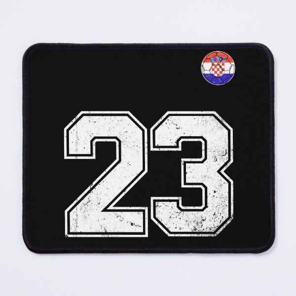 Item preview, Croatia Soccer Number 23 Vintage Sports Fan designed and sold by KristenosNehk.