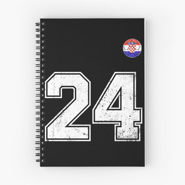 Item preview, Croatia Soccer Number 24 Vintage Sports Fan designed and sold by KristenosNehk.