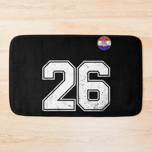 Item preview, Croatia Soccer Number 26 Vintage Sports Fan designed and sold by KristenosNehk.