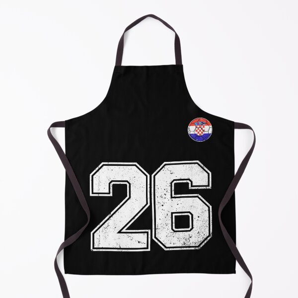 Item preview, Croatia Soccer Number 26 Vintage Sports Fan designed and sold by KristenosNehk.