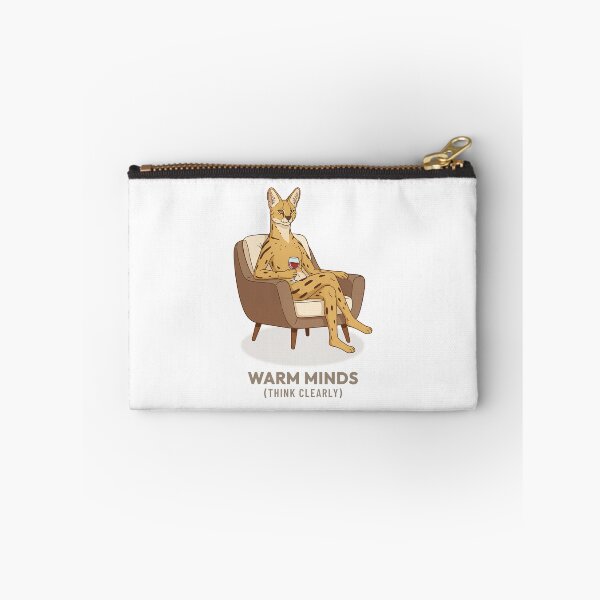 Item preview, Cozy Serval Cat Drinking Wine Vintage Aesthetic designed and sold by Cozy Vintage Animal.
