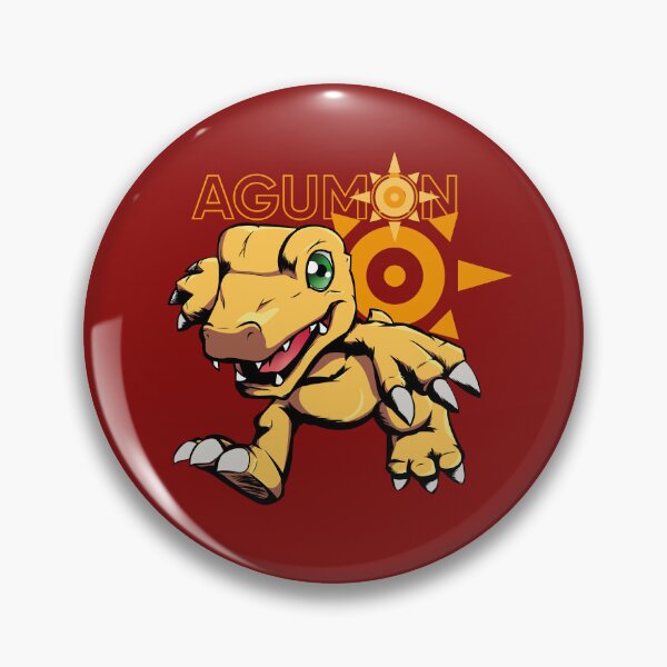 Item preview, Agumon Digimon Retro Illustration Anime Poster designed and sold by rabardock.