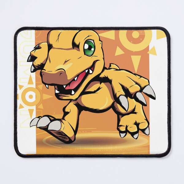 Item preview, Agumon Digimon Retro Illustration Anime Poster designed and sold by rabardock.