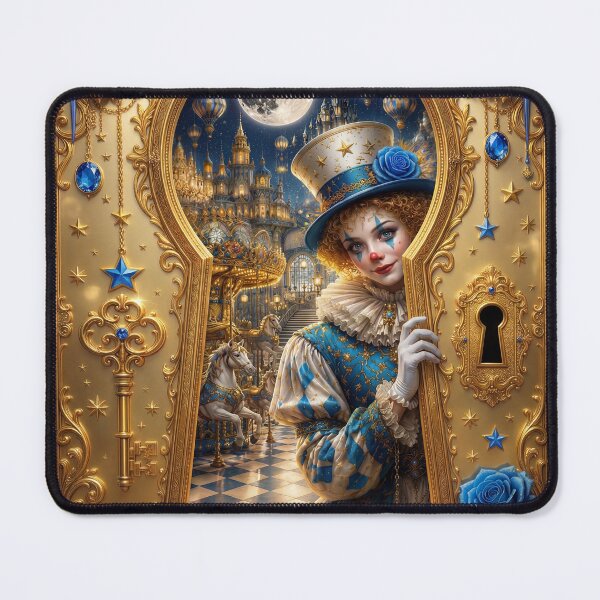 Item preview, Moon Harlequin Portal – Enchanted Castle Beyond the Keyhole designed and sold by sunbowjp stadio.