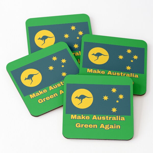 Item preview, MAGA Make Australia Green Again designed and sold by Kangaroo Sun.