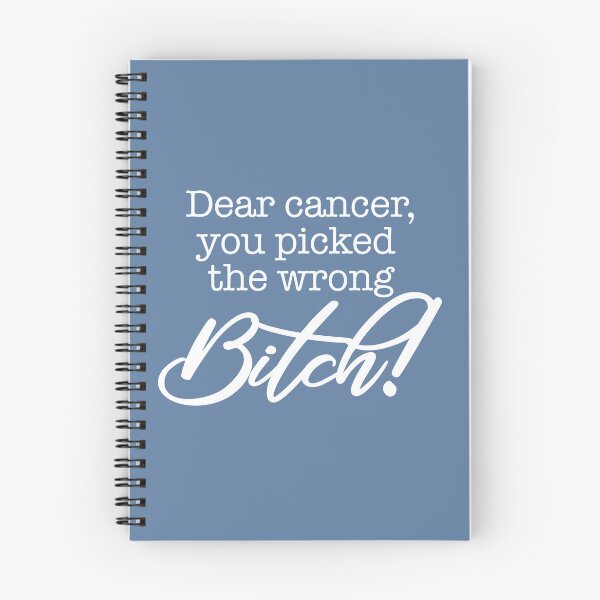Item preview, Cancer picked the wrong Bitch! Shirt. designed and sold by Robot-Art.