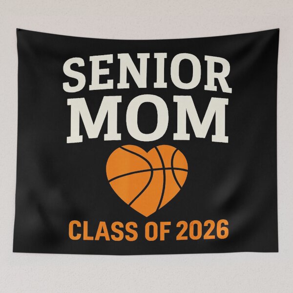 Item preview, Senior Mom Basketball Class of 2026 Proud Game Day designed and sold by allistermariam.