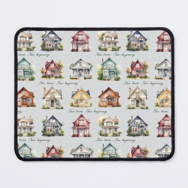 Item preview, New Home New Beginning Pattern of Houses designed and sold by SparkSpiral.