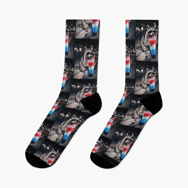 Item preview, 4th Of July Raccoon Drinking Patriotic Slushie designed and sold by collinswired.