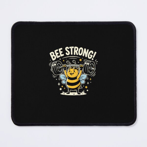 Item preview, Bee Strong Fitness Weightlifting Gym Lover Motivation designed and sold by RetroMini2026.