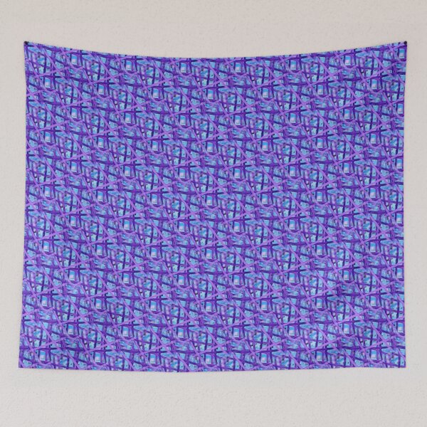Item preview, Pattern - Purple Web designed and sold by ZepoPublishing.