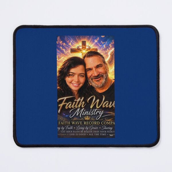 Item preview, Faith Wave Ministry — Living by Faith, Living by Grace designed and sold by MastersDesignNk.