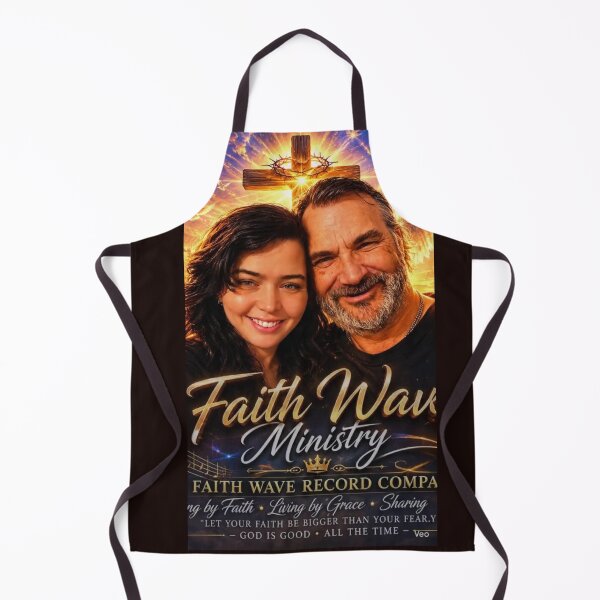 Item preview, Faith Wave Ministry — Living by Faith, Living by Grace designed and sold by MastersDesignNk.