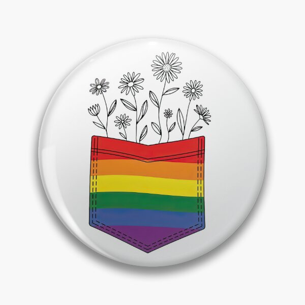 Item preview, Flower Pocket Pride LGBTQ designed and sold by DeionGoldner.