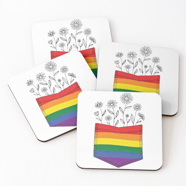 Item preview, Flower Pocket Pride LGBTQ designed and sold by DeionGoldner.