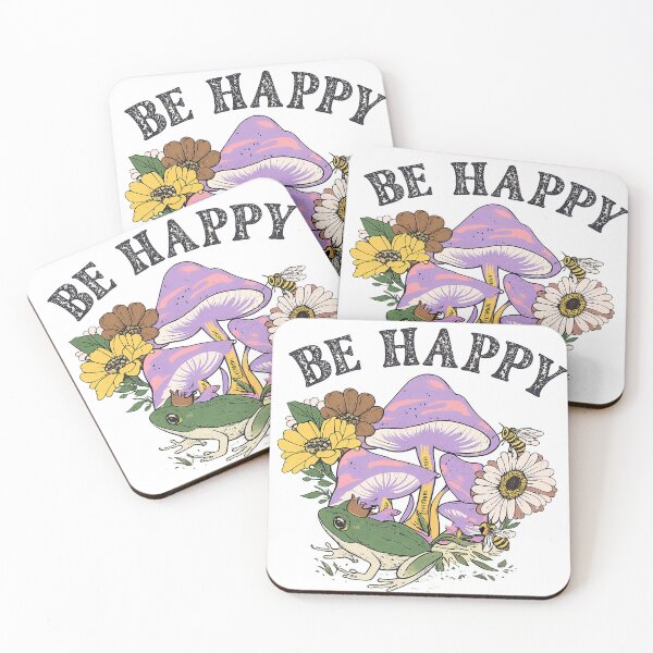 Item preview, Be Happy designed and sold by TiredMamaArt.