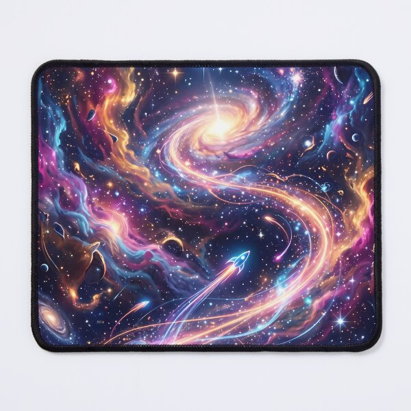 Item preview, Cosmic Journey Abstract Space Nebula Art designed and sold by The Artfiller.