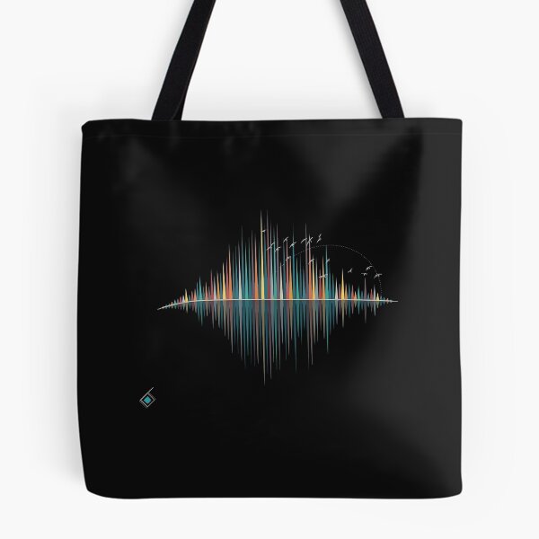 Item preview, Colorful Audio Waveform Reflection Art designed and sold by MiniStars9897.