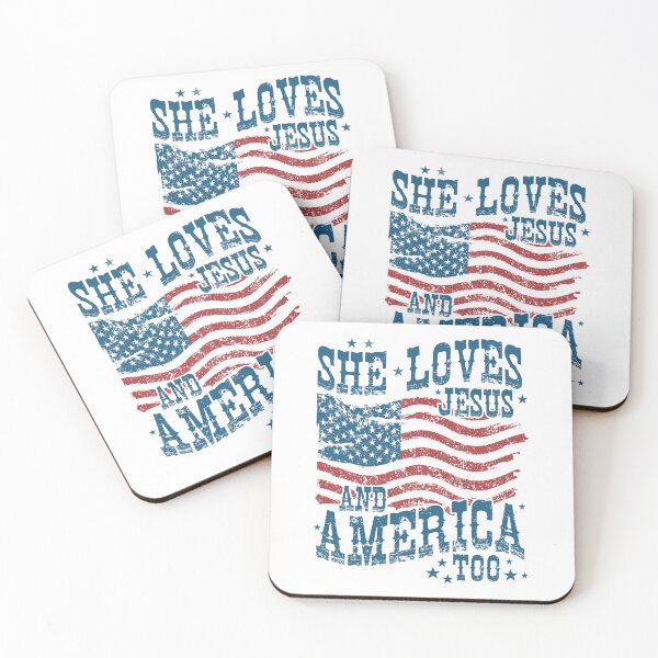 Item preview, She Loves Jesus And America Too designed and sold by collinswired.