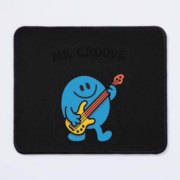 Item preview, Groovy Funk Music Bass Guitar Player Cartoon designed and sold by MiniStars9897.