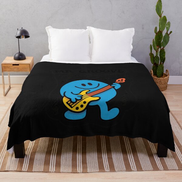 Item preview, Groovy Funk Music Bass Guitar Player Cartoon designed and sold by MiniStars9897.