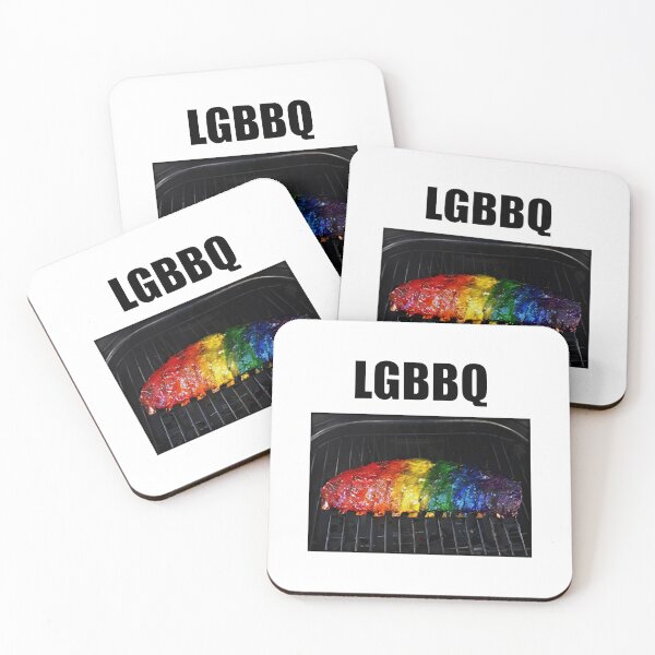 Item preview, LGBBQ LGBTQ BBQ funny designed and sold by DeionGoldner.