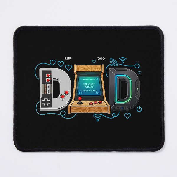 Item preview, Gamer Dad Retro Arcade Machine Vintage Video Game designed and sold by zamiokaline.