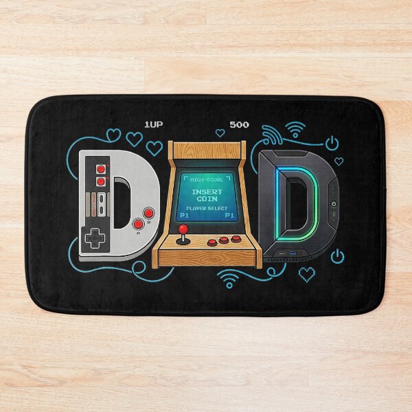 Item preview, Gamer Dad Retro Arcade Machine Vintage Video Game designed and sold by zamiokaline.