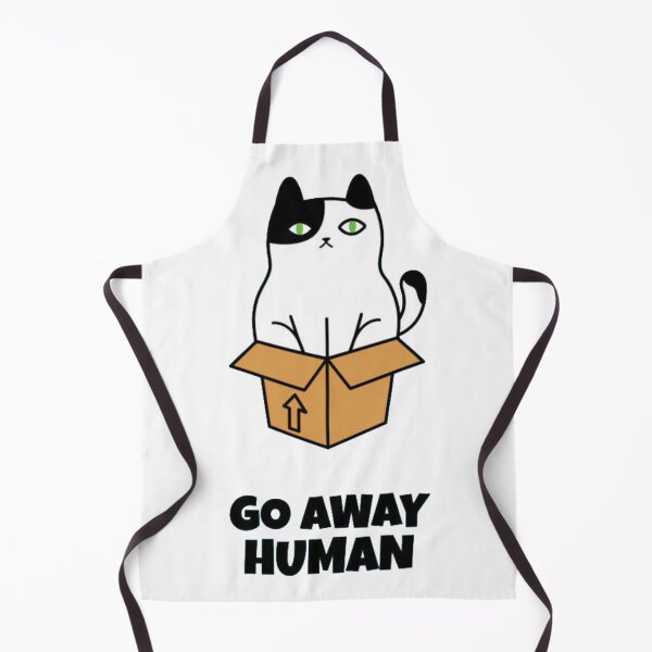 Item preview, Go Away Human Grumpy Cat Box Meme designed and sold by GenZFashion000.