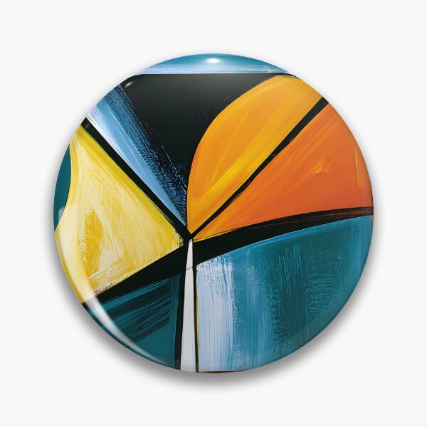 Item preview, Cocktail Geometry After Dark - Vibrant Abstraction Crafted from Bold Lines Color and Modern Elegance designed and sold by OlfactoART Studio.