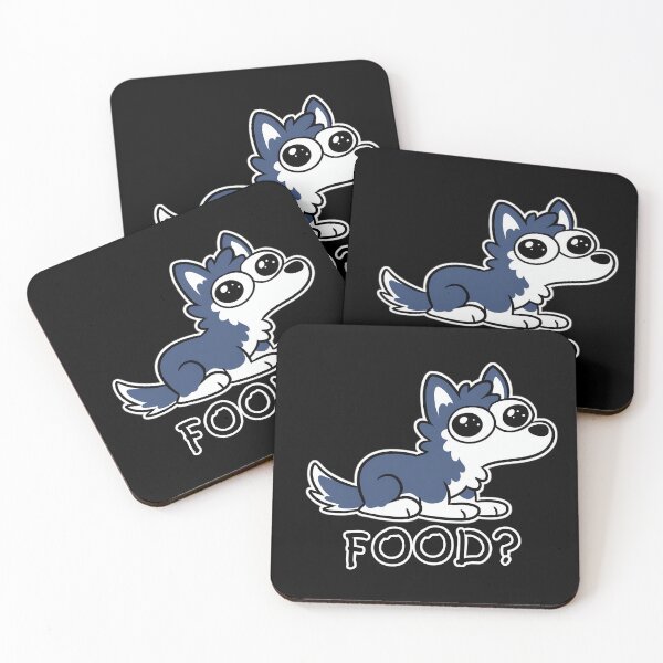 Item preview, Food? Hungry Husky Cute Design designed and sold by Hungry-Fox.