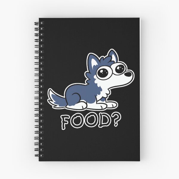 Item preview, Food? Hungry Husky Cute Design designed and sold by Hungry-Fox.