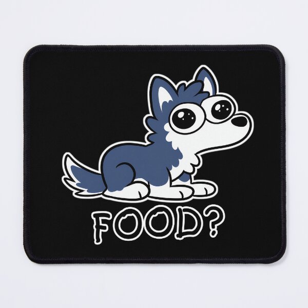 Item preview, Food? Hungry Husky Cute Design designed and sold by Hungry-Fox.
