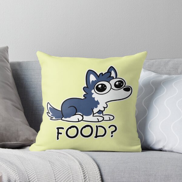 Item preview, Food? Hungry Husky Cute Design designed and sold by Hungry-Fox.