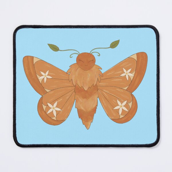 Item preview, Orange Blossom Moth designed and sold by MoongirlGardens.