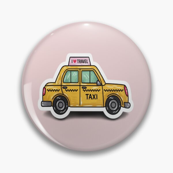 Item preview, Vintage Yellow Taxi Travel designed and sold by Craft99.
