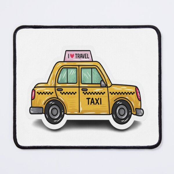 Item preview, Vintage Yellow Taxi Travel designed and sold by Craft99.