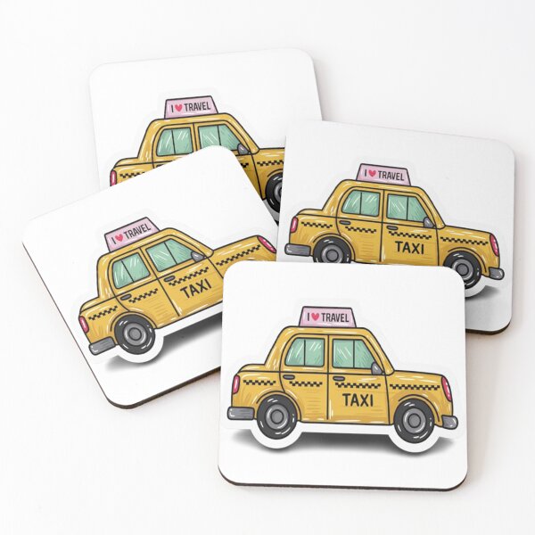 Item preview, Vintage Yellow Taxi Travel designed and sold by Craft99.