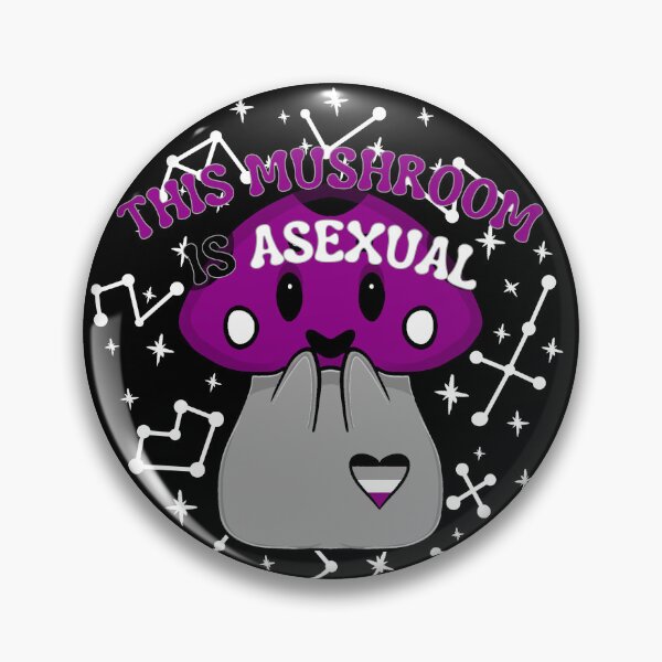 Item preview, This Mushroom is Asexual designed and sold by PhoenixGrimm.
