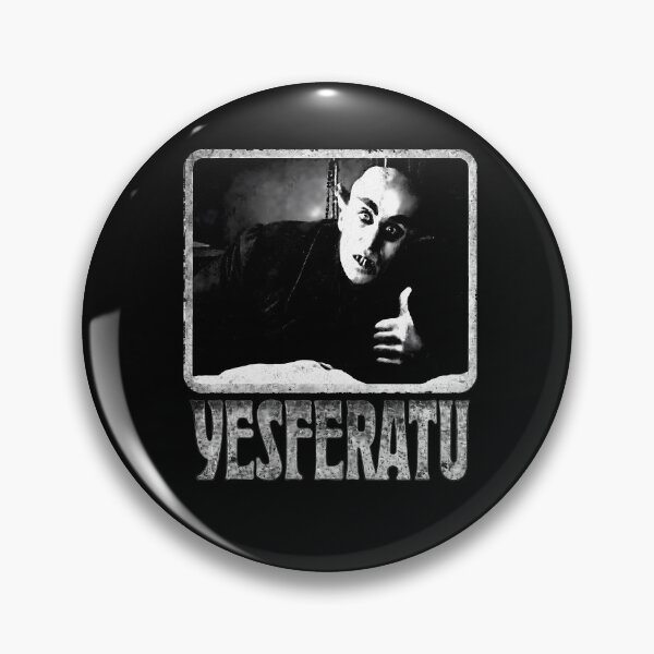 Item preview, Yesferatu funny Nosferatu positive designed and sold by NoThoughtsCat.