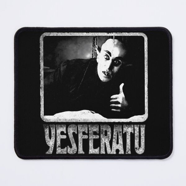 Item preview, Yesferatu funny Nosferatu positive designed and sold by NoThoughtsCat.
