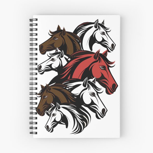 Item preview, Seven Horse Fantasy Design – Power, Speed and Legendary Energy Art designed and sold by ArtsyExplorer.