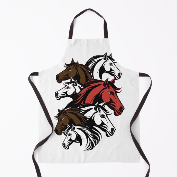 Item preview, Seven Horse Fantasy Design – Power, Speed and Legendary Energy Art designed and sold by ArtsyExplorer.