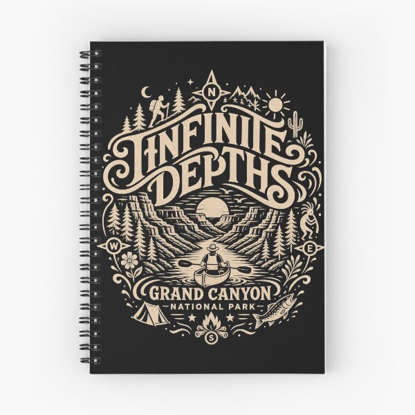 Item preview, GRAND CANYON National Park. Infinite Depths. designed and sold by Birdie and Flynn.