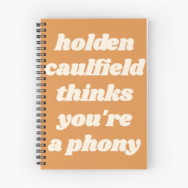 Item preview, You're a Phony Black designed and sold by NoThoughtsCat.